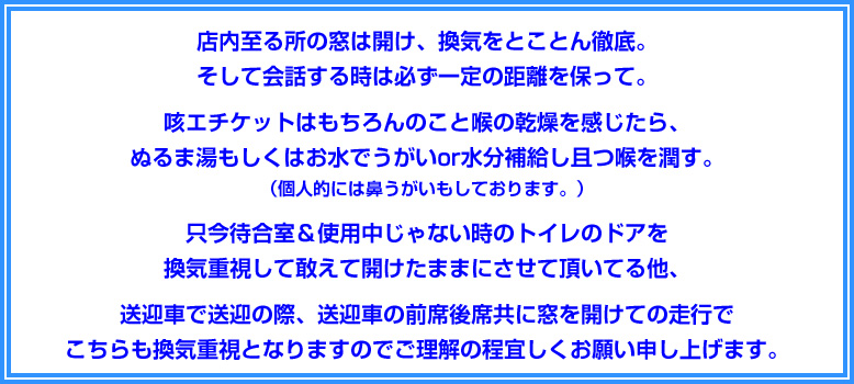 換気重視